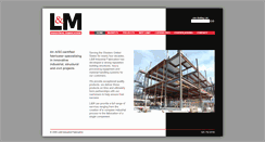 Desktop Screenshot of lmsteelfab.com